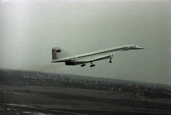 Tupolev Tu-144 supersonic airliner