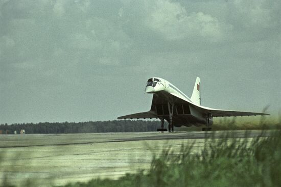 Tupolev Tu-144 supersonic airliner