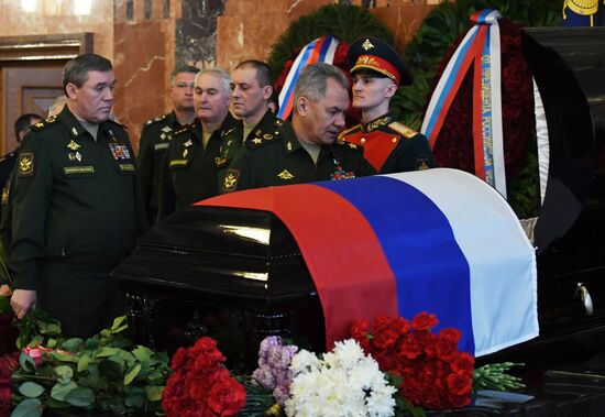 Russia Marshal Yazov Death