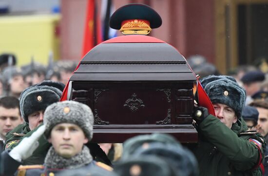 Russia Marshal Yazov Death