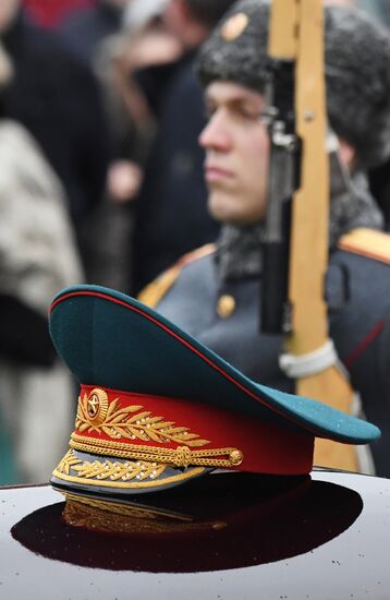Russia Marshal Yazov Death