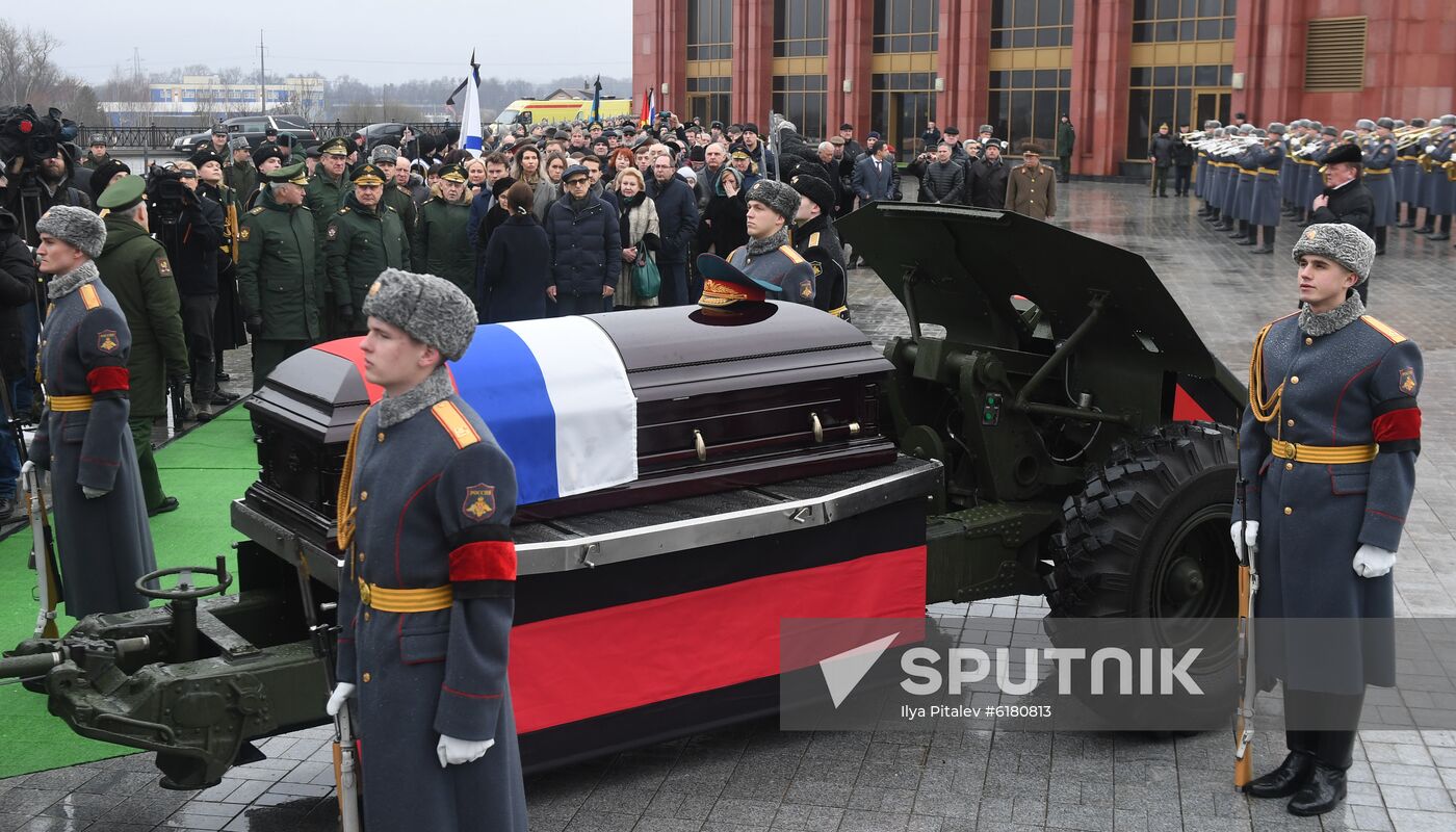 Russia Marshal Yazov Death