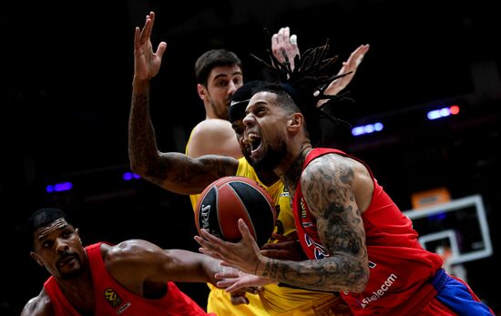 Russia Basketball Euroleague CSKA - Barcelona