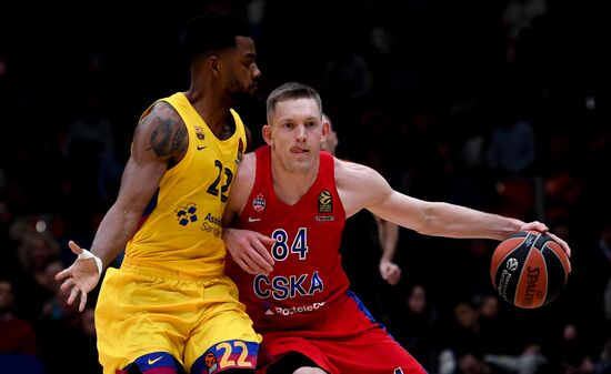 Russia Basketball Euroleague CSKA - Barcelona