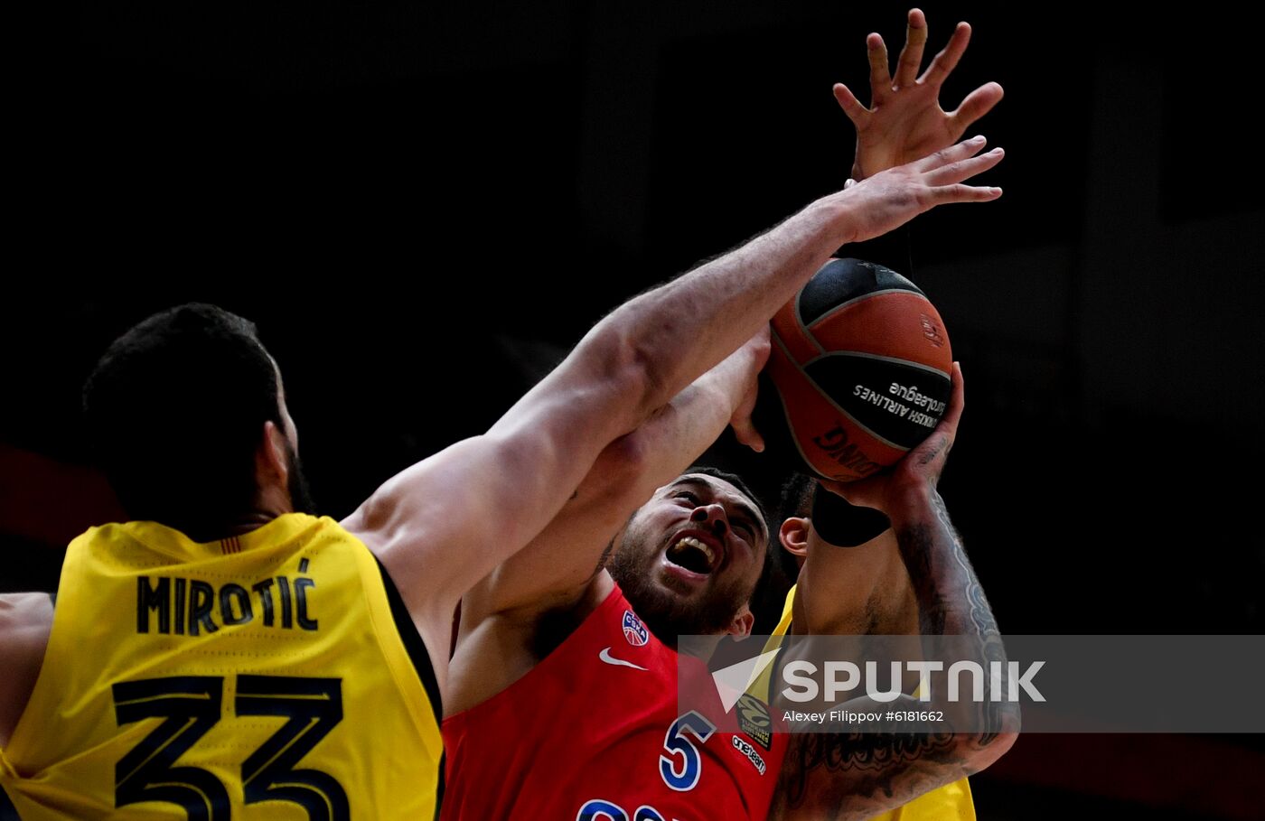 Russia Basketball Euroleague CSKA - Barcelona