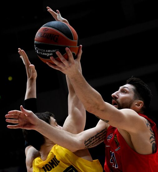 Russia Basketball Euroleague CSKA - Barcelona