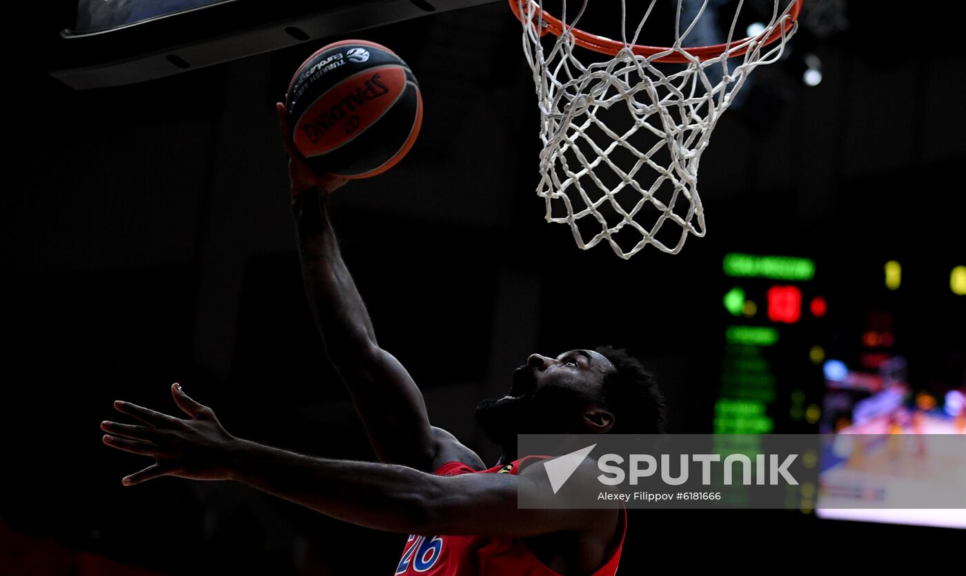 Russia Basketball Euroleague CSKA - Barcelona
