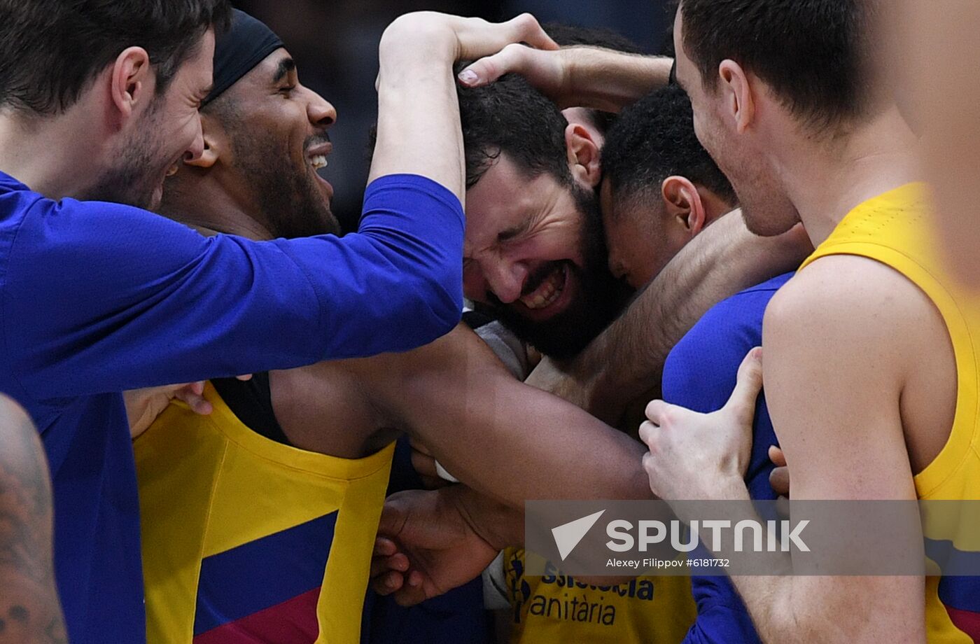 Russia Basketball Euroleague CSKA - Barcelona