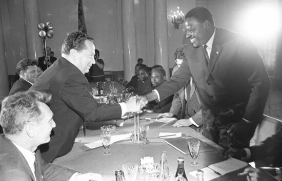 Parliamentarian delegation of Republic of the Congo visits USSR