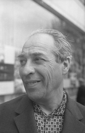 Soviet photo correspondent Georgy Zelma