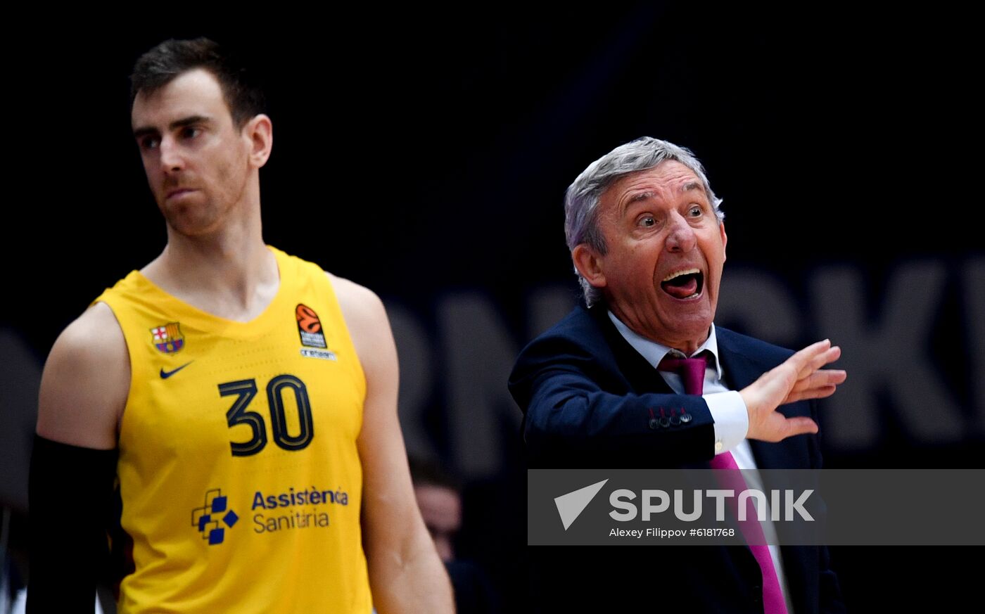 Russia Basketball Euroleague CSKA - Barcelona