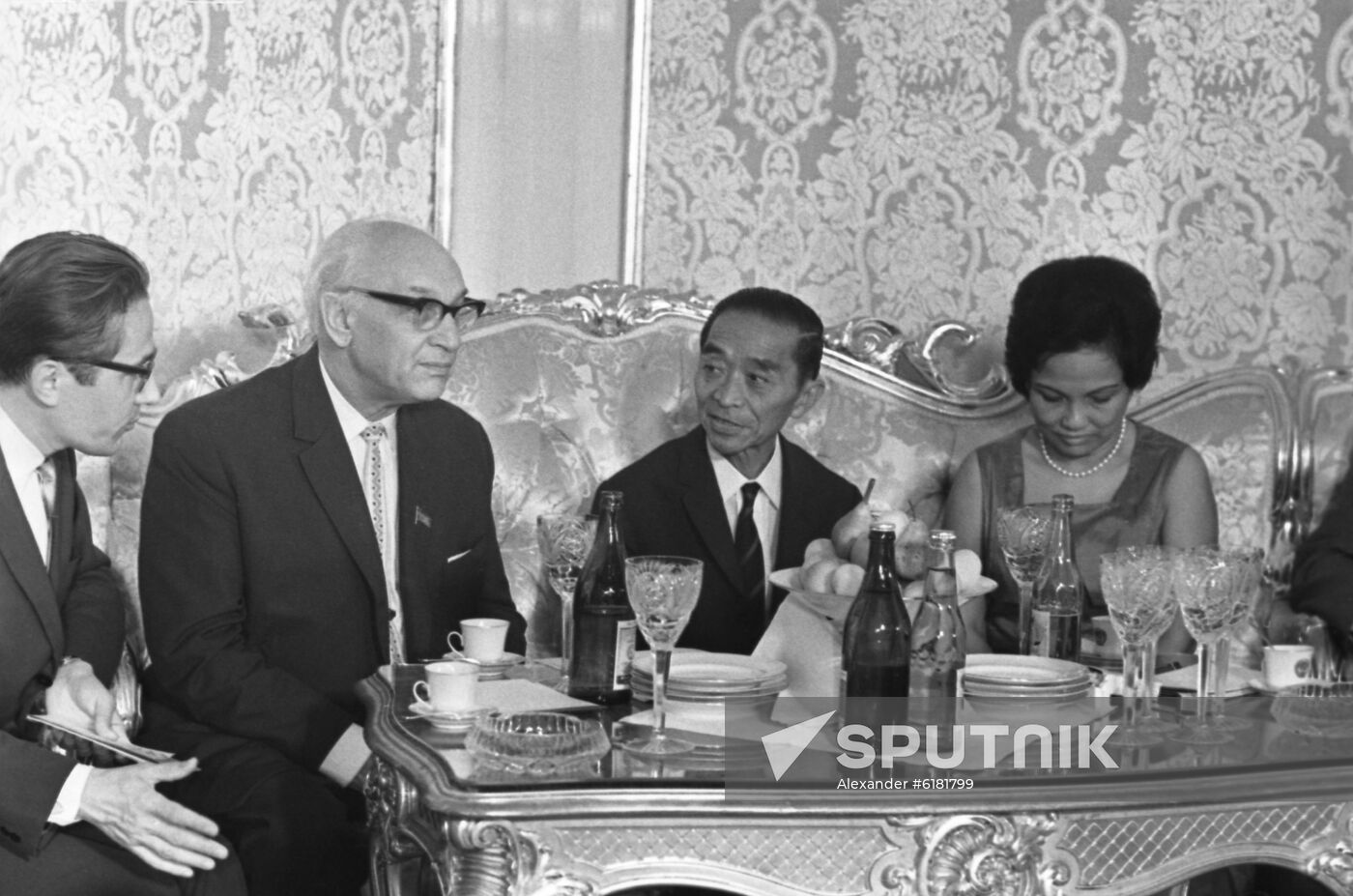 Parliamentary delegation of Kingdom of Cambodia visits USSR