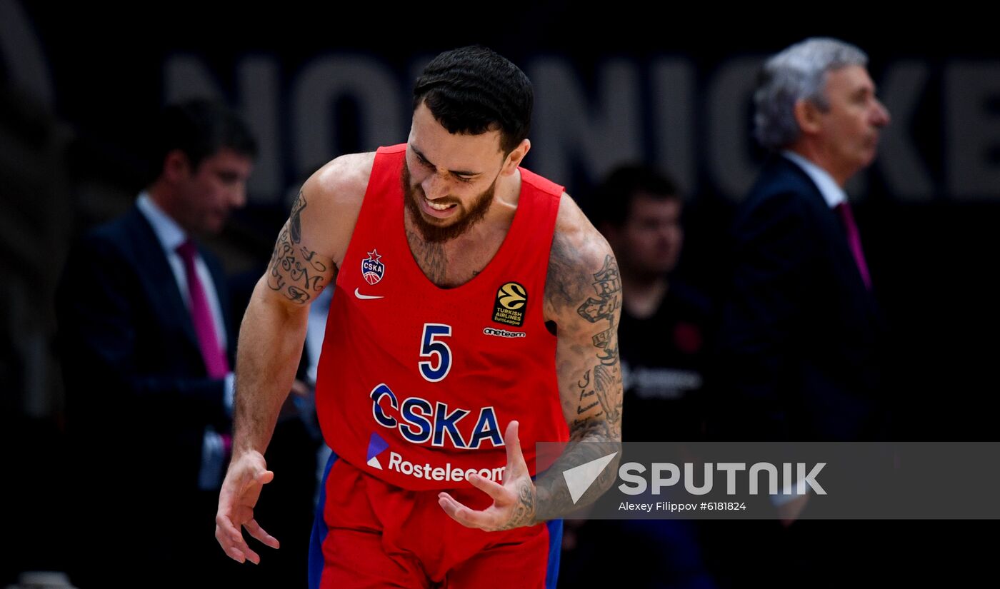 Russia Basketball Euroleague CSKA - Barcelona