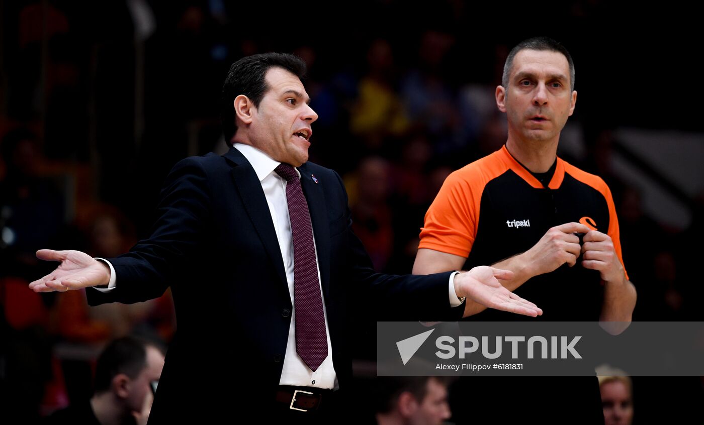 Russia Basketball Euroleague CSKA - Barcelona