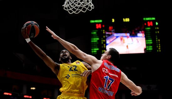 Russia Basketball Euroleague CSKA - Barcelona