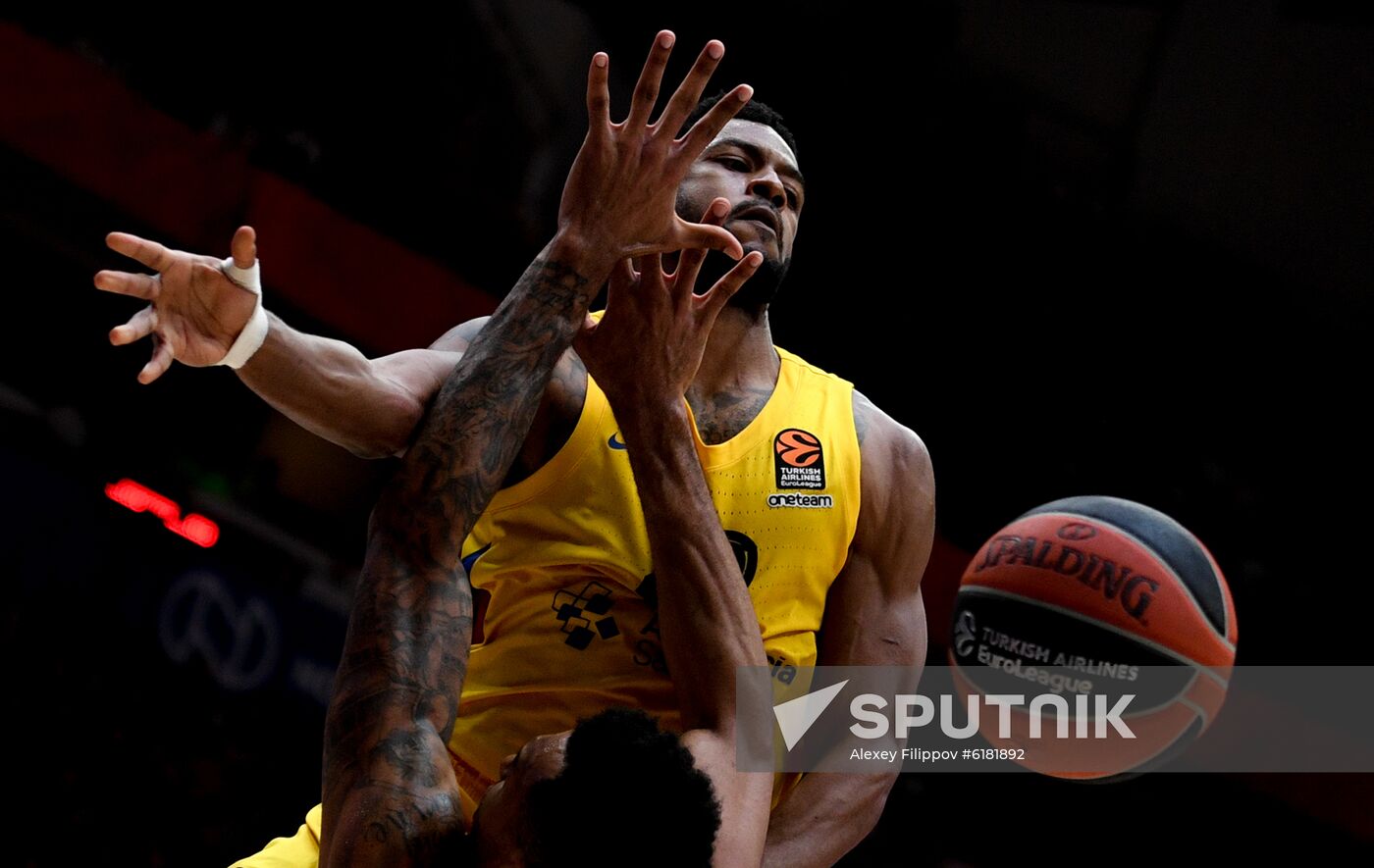 Russia Basketball Euroleague CSKA - Barcelona