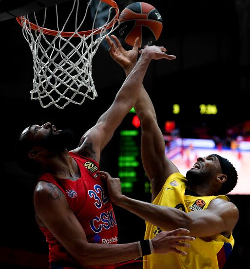 Russia Basketball Euroleague CSKA - Barcelona