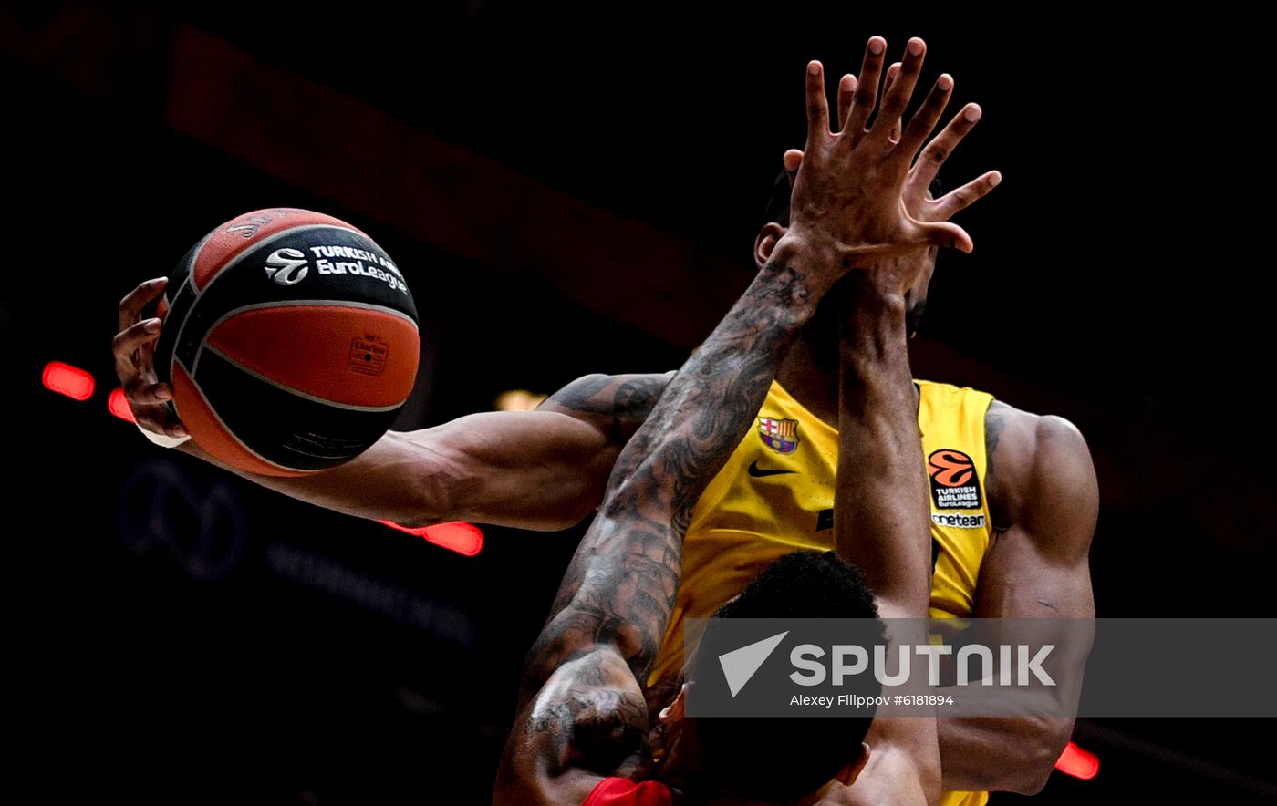 Russia Basketball Euroleague CSKA - Barcelona