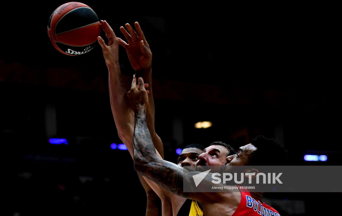 Russia Basketball Euroleague CSKA - Barcelona