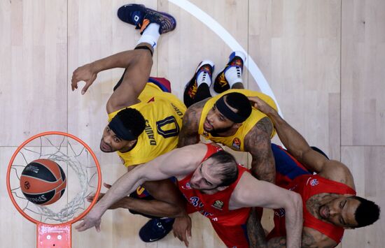 Russia Basketball Euroleague CSKA - Barcelona