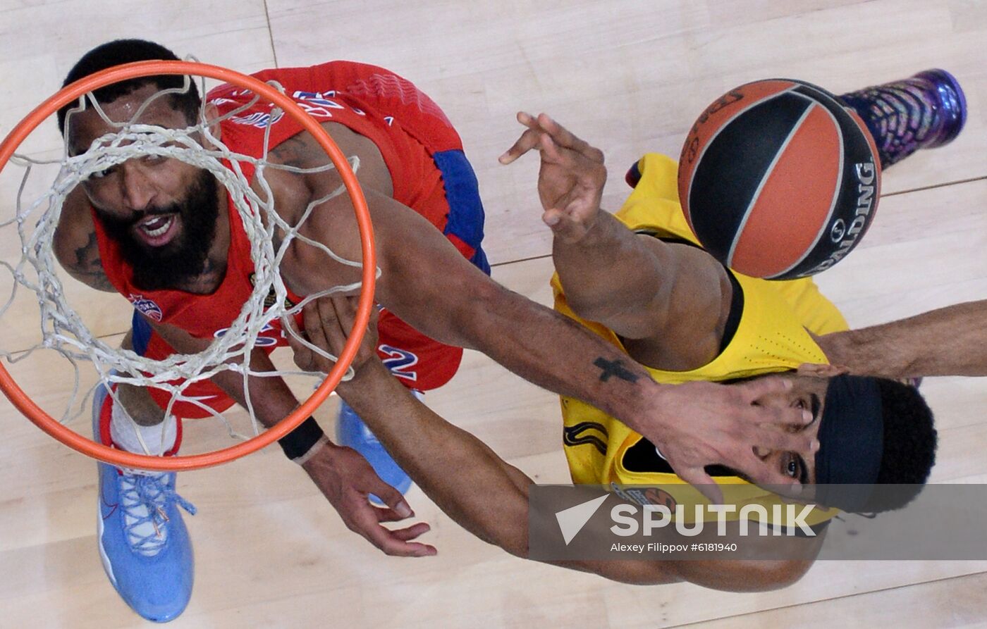 Russia Basketball Euroleague CSKA - Barcelona