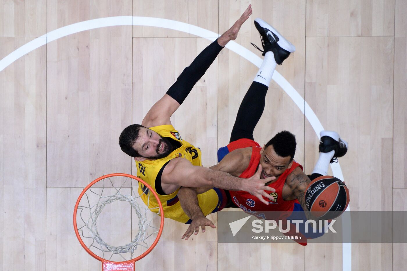 Russia Basketball Euroleague CSKA - Barcelona