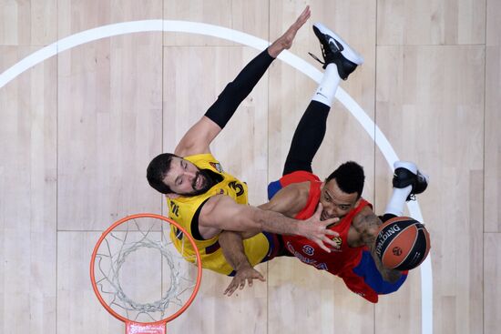 Russia Basketball Euroleague CSKA - Barcelona