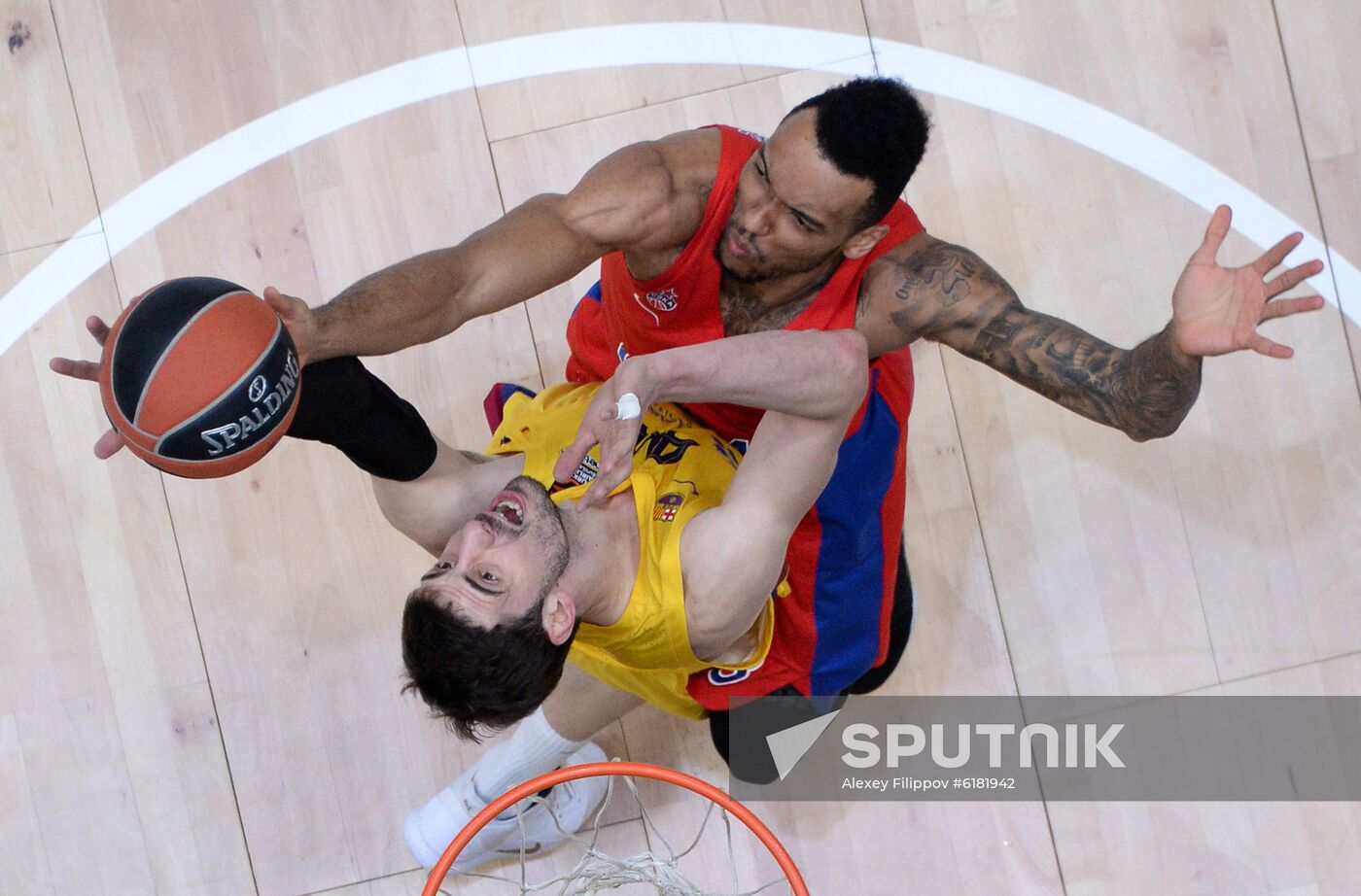 Russia Basketball Euroleague CSKA - Barcelona