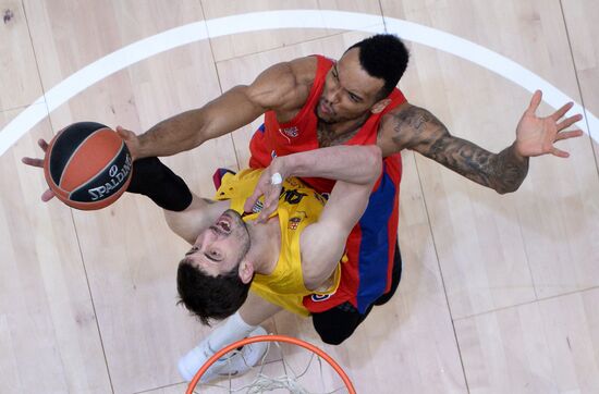 Russia Basketball Euroleague CSKA - Barcelona