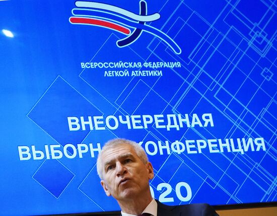 Russia Athletics Federation New President