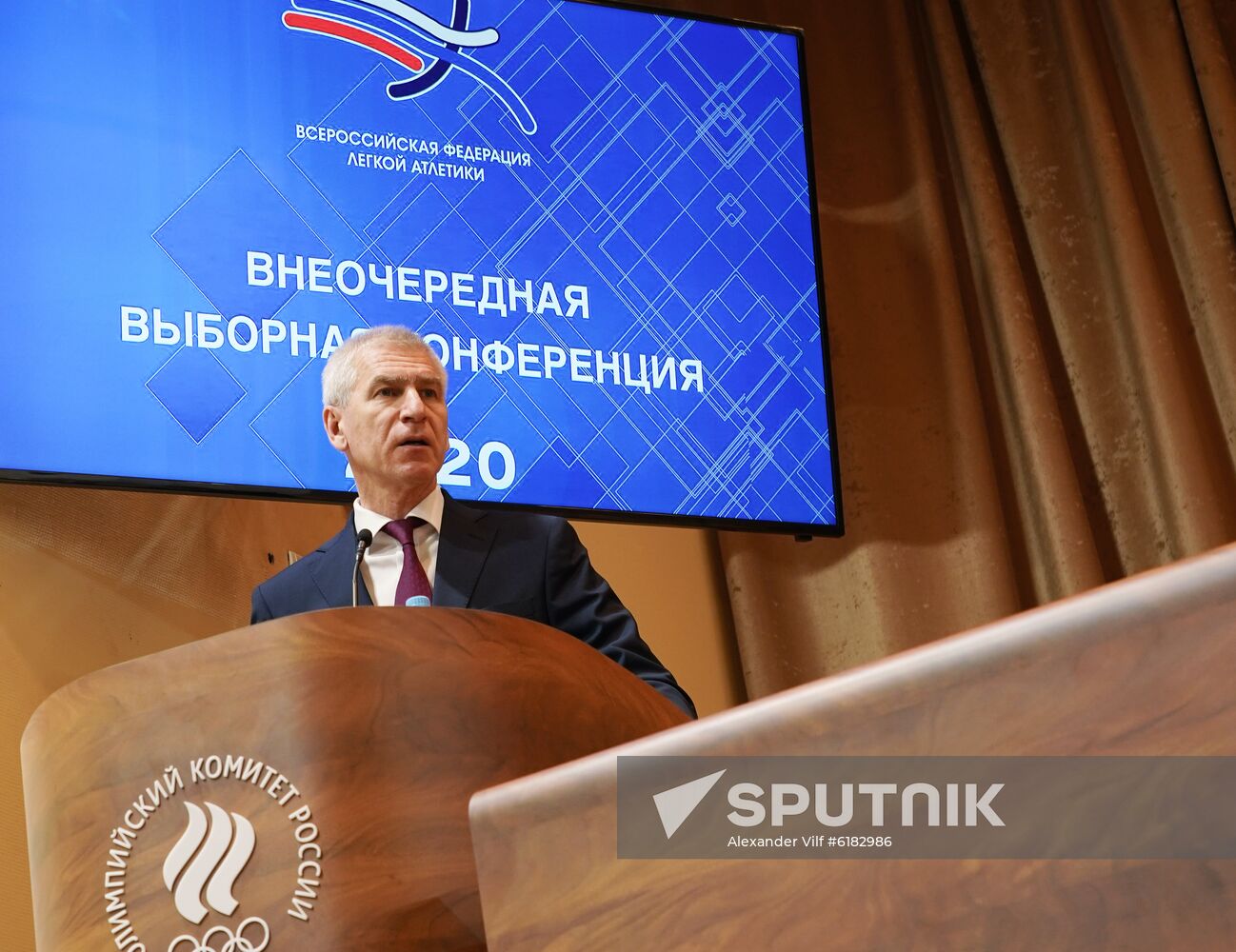 Russia Athletics Federation New President