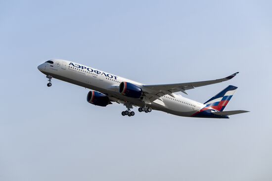 France Aeroflot New Airbus Plane