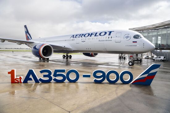 France Aeroflot New Airbus Plane