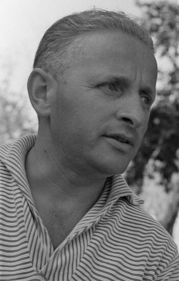 Basketball coach Alexander Gomelsky