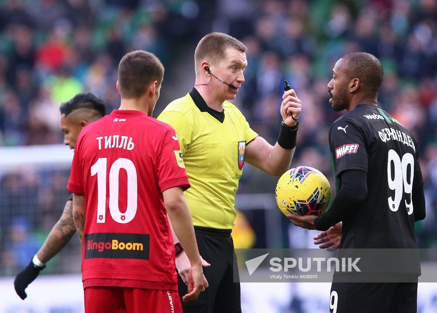 Russia Soccer Premier-League Krasnodar - Ufa