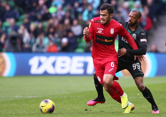 Russia Soccer Premier-League Krasnodar - Ufa