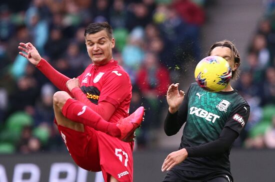Russia Soccer Premier-League Krasnodar - Ufa
