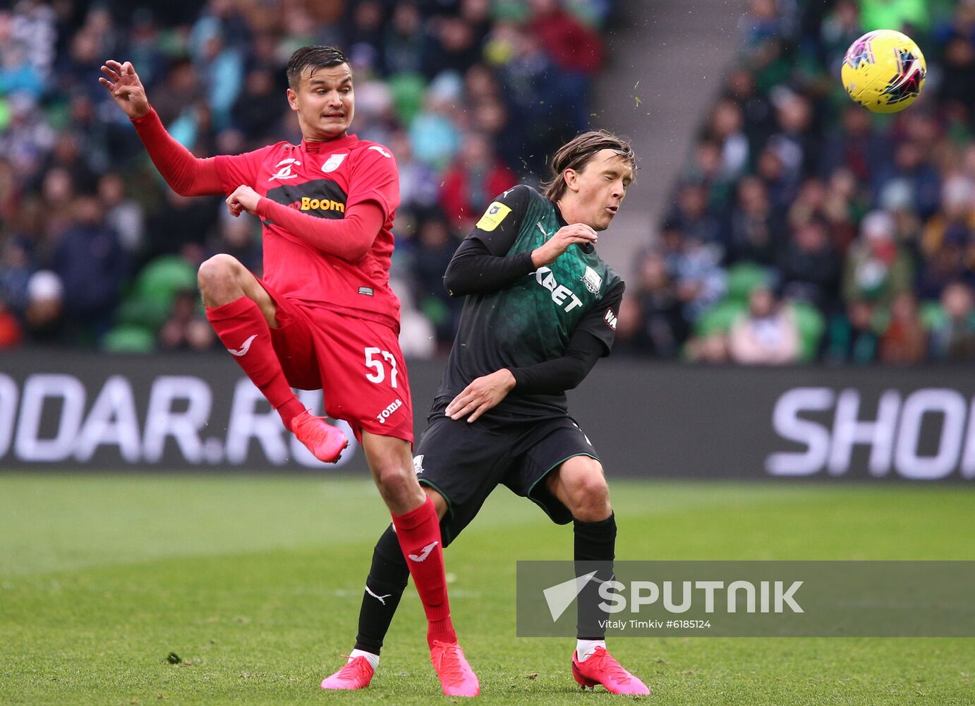 Russia Soccer Premier-League Krasnodar - Ufa