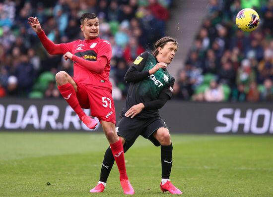 Russia Soccer Premier-League Krasnodar - Ufa