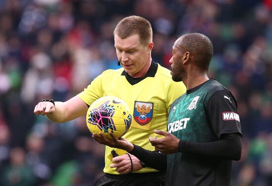 Russia Soccer Premier-League Krasnodar - Ufa