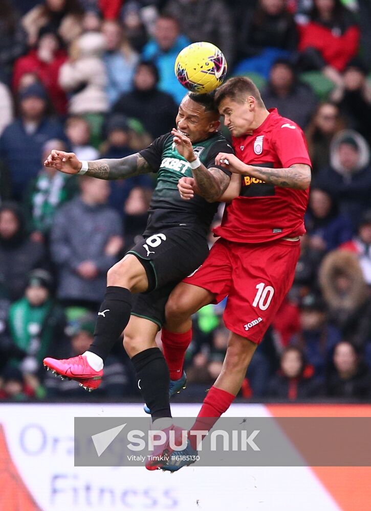 Russia Soccer Premier-League Krasnodar - Ufa