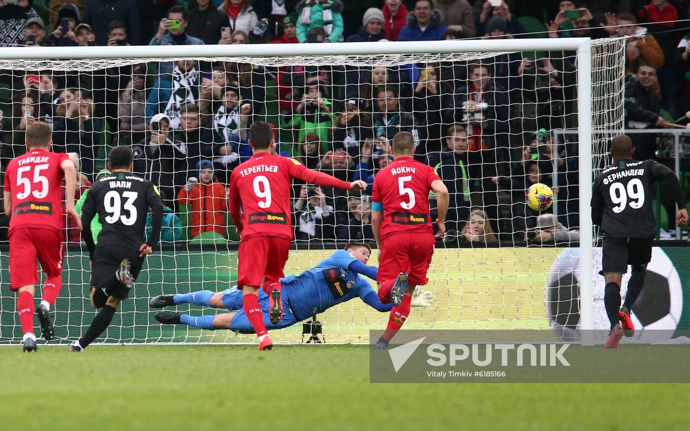 Russia Soccer Premier-League Krasnodar - Ufa