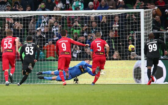 Russia Soccer Premier-League Krasnodar - Ufa