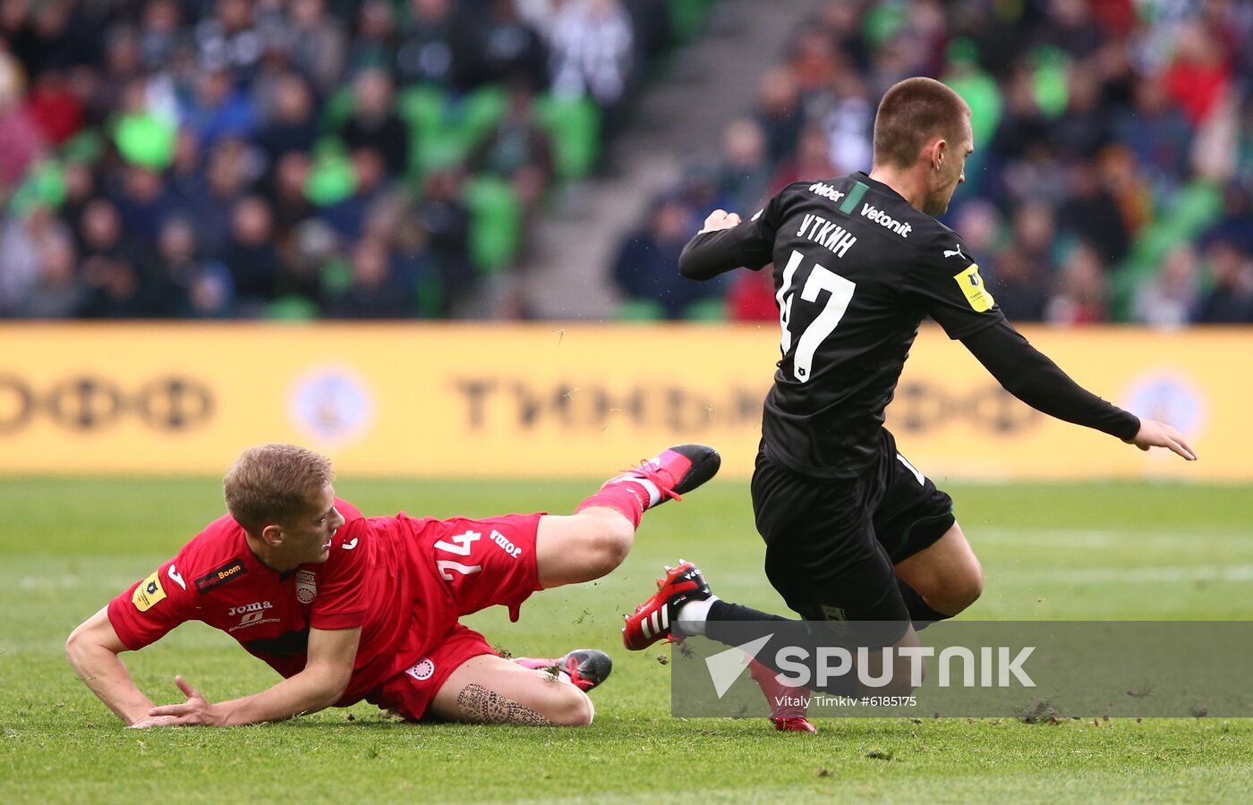 Russia Soccer Premier-League Krasnodar - Ufa