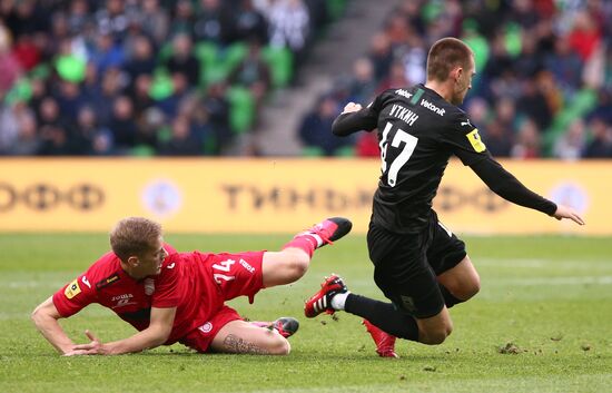 Russia Soccer Premier-League Krasnodar - Ufa
