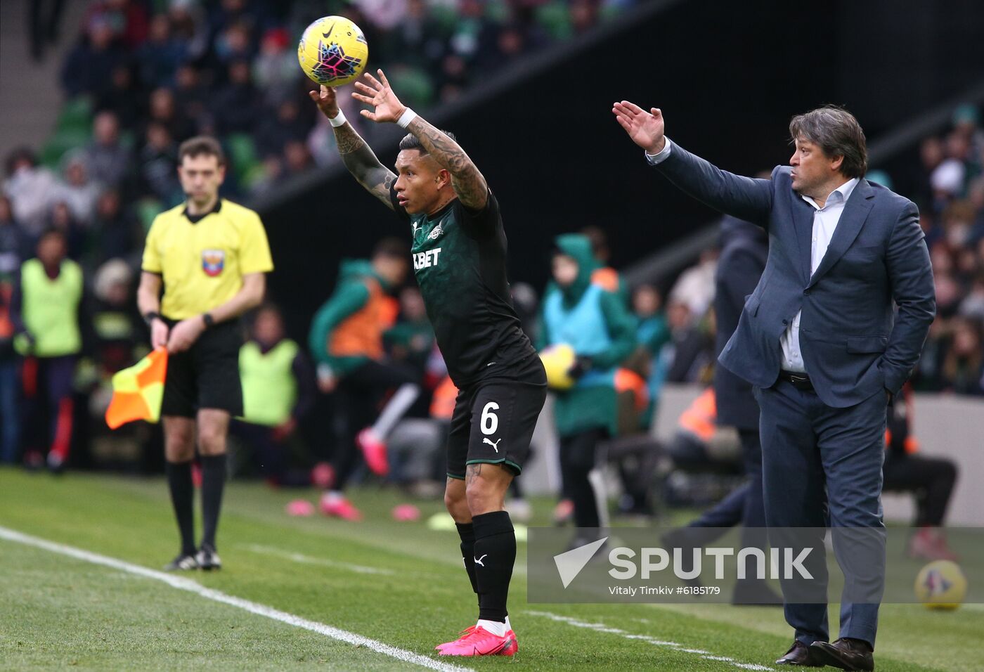 Russia Soccer Premier-League Krasnodar - Ufa
