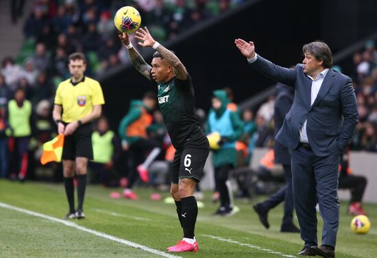Russia Soccer Premier-League Krasnodar - Ufa
