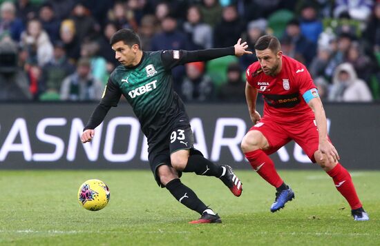 Russia Soccer Premier-League Krasnodar - Ufa
