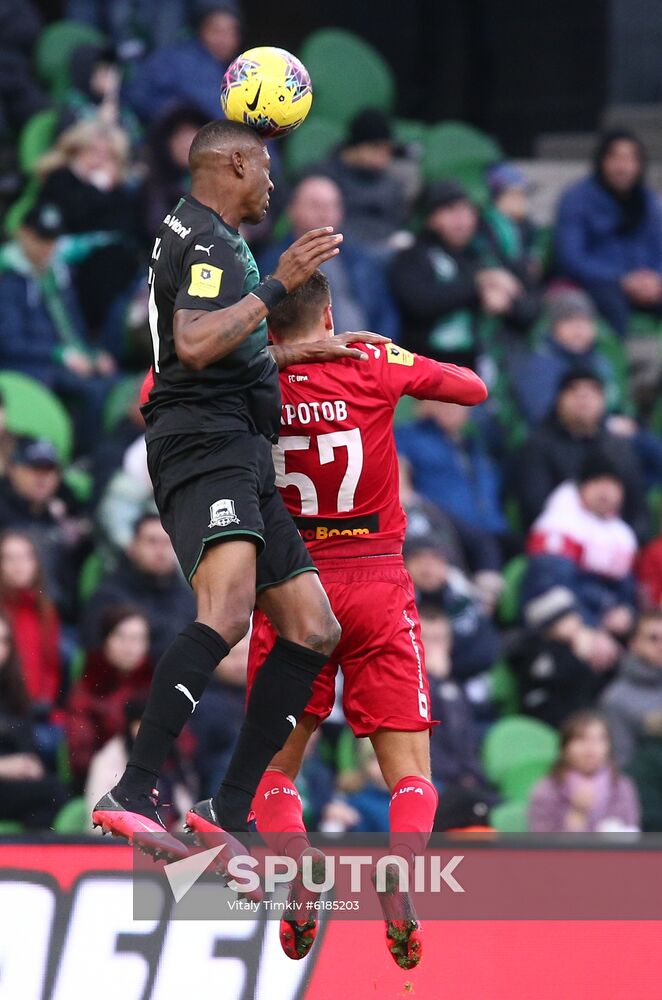 Russia Soccer Premier-League Krasnodar - Ufa