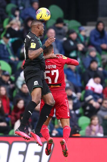 Russia Soccer Premier-League Krasnodar - Ufa